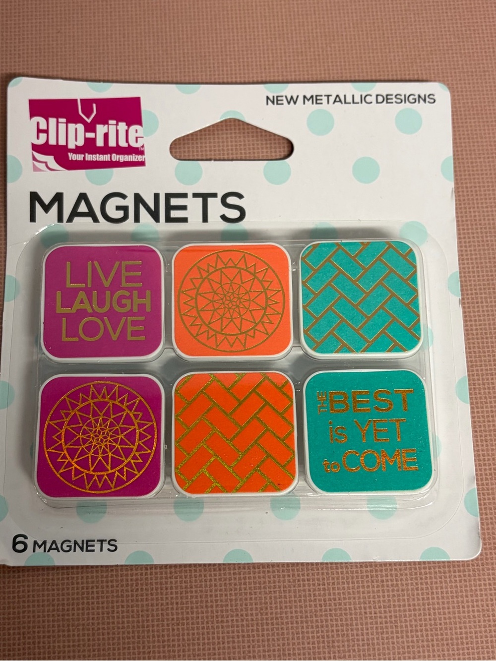 ⛱️ Clip-rite Metallic Designs Magnets - Picture 5 of 5